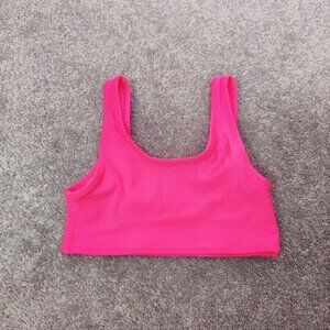 H&M Baby Girl's Bikini Top in Hot Pink Size 2T NEW Barbiecore Beach Vacation